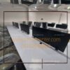 Office workstation table for call centers and IT companies